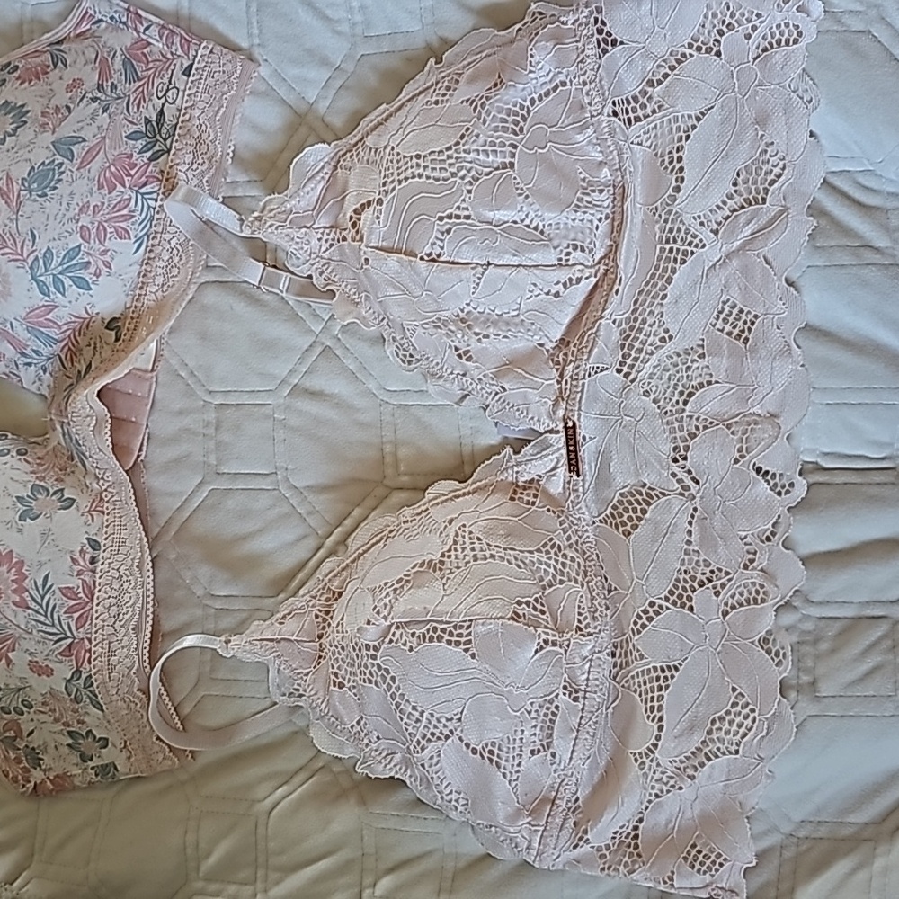 Bras, Jessica Simpson size 38C and Danskin size XL. New, never worn.